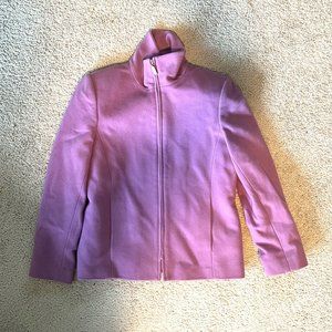 Pink Petite Sophisticate Wool Jacket